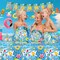 Pool Party Decoration-143Pcs Summer Tableware Pool Hello Summer Plates and Napkins Set